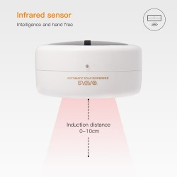 700 ml - väggmonterad automatisk flytande tvål dispenser - infraröd sensor
