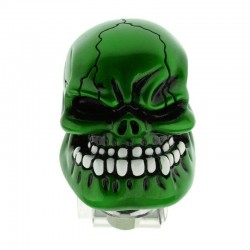 Green skull head - steering wheel ballGear shift knobs