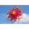 3D blomma form kit med handtag och linje - 150 cm diameter
