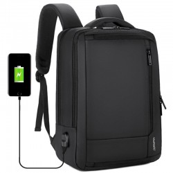 Anti-stöld vattentät reseryggsäck - 15,6 " tum Laptop bag med USB-laddning