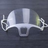Transparent munmask - anti-dimma / anti-saliv - plast munskydd - läppavläsning