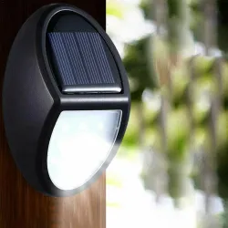 O7K7 - 100mAh - 10 LED - soldrivna lampa - rörelsesensorljus - vattentät