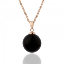 Pearls halsband - 585 Rose Gold
