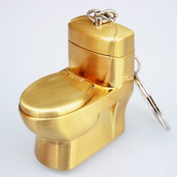 Rolig toalett gas lättare - keychain - butan