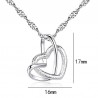 Heart shaped pendant - stainless steel necklace - 23 typesNecklaces