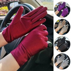 Spandex gloves - elastic - uv proof - short gloves - womenGloves