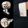 2Pcs - Cufflinks - Mekanisk - Unisex
