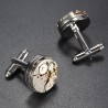 2Pcs - Cufflinks - Mekanisk - Unisex