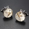 2Pcs - Cufflinks - Mekanisk - Unisex