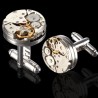 2Pcs - Cufflinks - Mekanisk - Unisex