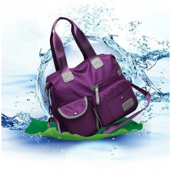 Vattentät nylon - crossbody - axelväska