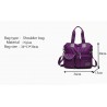 Vattentät nylon - crossbody - axelväska
