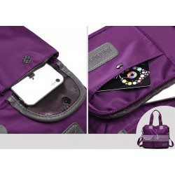 Vattentät nylon - crossbody - axelväska
