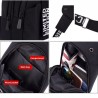 Luminous chest / axelväska - ryggsäck - USB-laddningsport