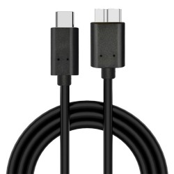 USB - 3.1 Kabel - Snabbhastighet - Typ-C till Micro - Extern hårddisk