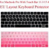 EU-tangentbordsskydd - Macbook Pro 13 - 13.3 - Silikon - Skydd