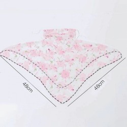 Chiffon scarf - ansikte / nacke / munskydd med öronslingor - anti-UV-skydd