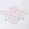 Chiffon scarf - ansikte / nacke / munskydd med öronslingor - anti-UV-skydd