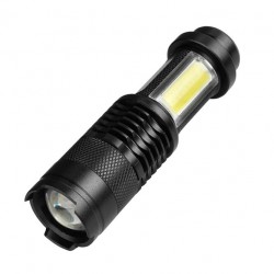 XP-G Q5 - Mini ledde Flashlight -2000 Lumens - Justerbar - Vattentät