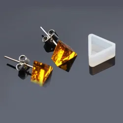 4 Shapes - Silicone Casting - Resin Mold - DIY Resin Jewelry