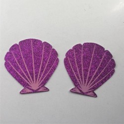 10pairs/lot - Disponibel Nipple Covers - Purple Shell