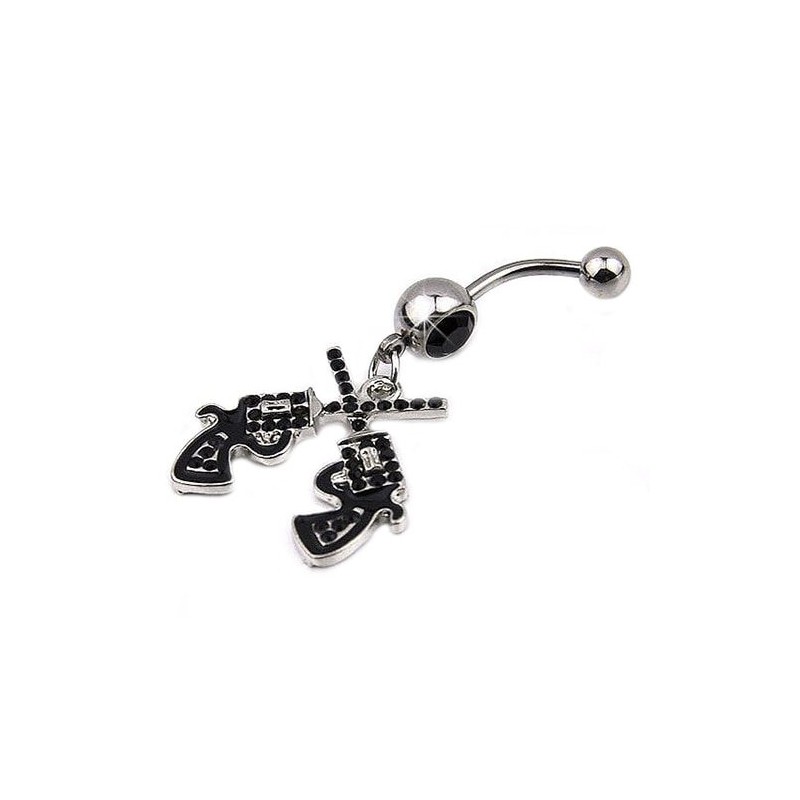 Cowgirl - vapen - Belly Button Ringa