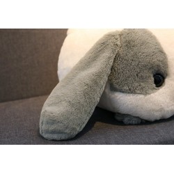 Bunny - kanin - plush leksak - kudde - liten ryggsäck - 45cm