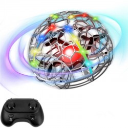 Färgglada ljus - Gest Sensing - Altitude Hold Mode - Intelligent Induktion - Flygande boll