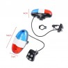 6 Led - 4 tone sounds - bicycle bell - horn with lightLights
