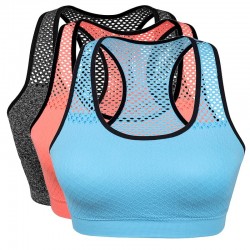 Snabbt Torr - Mesh - Sport Bras - Trådlös - Kvinnor Fitness