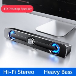 USB - Bluetooth-högtalare - stereo - subwoofer - vattentät