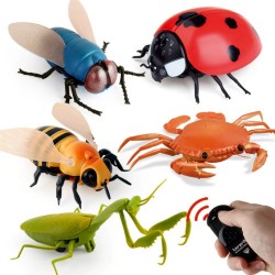 Infraröd RC insekt - simulerad spindel / bi / fluga / krabba / ladybug - elektrisk robot - leksak