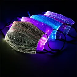 Led Flashing mask - Luminous Light - Rave Mask