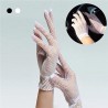 Fishnet handskar - tunn nylon spets - UV-bevis
