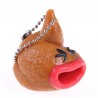 Funny squishy poop - pop out tongue - keychainKeyrings