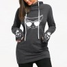 Harajuku Cat - Printed Hoodies