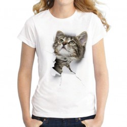 Harajuku T-shirt - 3D - Katt