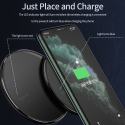 Qi Wireless Charger - iPhone 11 Pro - 8 - X - XR - XS - 10W - Snabb trådlös
