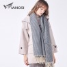 Elegant warm scarf with tasselsScarves