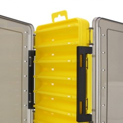 Lure case - dubbelsidig låda - behållare - arrangör - fiske tillbehör lagringsfall