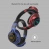 Trådlös - Bluetooth sporthörlurar - headset - mikrofon - Led