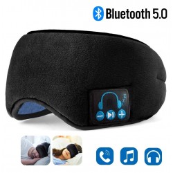 Bluetooth - trådlösa hörlurar - sovande ögonmask med mikrofon