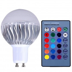 5W - RGB - E27 - GU10 - E14 - MR16 - LED-lampa - fjärrkontroll - dimmer