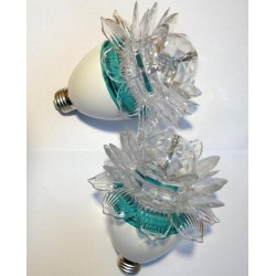 3W - E27 - kristall Led bulb - lotusblomma