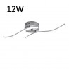 24W - 12W - 18W - AC85-265V - LED - takljus - lampa - modern krökt design