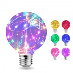 LED - RGB - E27 - 110V 220V - Edison bulb - dekorativa ledningar design