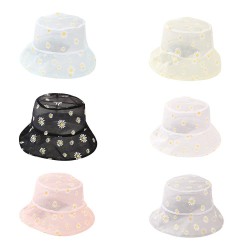 Sun cap med Daisies - hatt