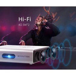BYINTEK U50 / U50 Pro - full HD - 1080P - 2K 3D 4K - Android - Wifi - LED DLP mini projektor