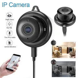 WiFi CCTV mini säkerhetskamera - P2P - IP - IR natt vision - rörelsedetektering - baby monitor