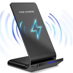 10W / 15W - trådlös laddare - snabb laddning - står för iPhone / Samsung